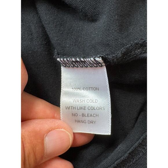 UNTUCKIt short Sleeve v-neck T-shirt size 3XL, Black, SOFT Cotton - Picture 6 of 7